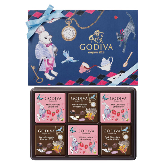 アリスのティーパーティ カレ アソートメント 6枚入