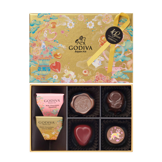 チョコレートローズ アソートメント 6粒入