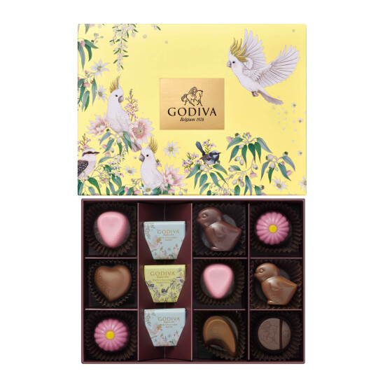 羽ばたく 花咲く春 アソートメント 12粒入