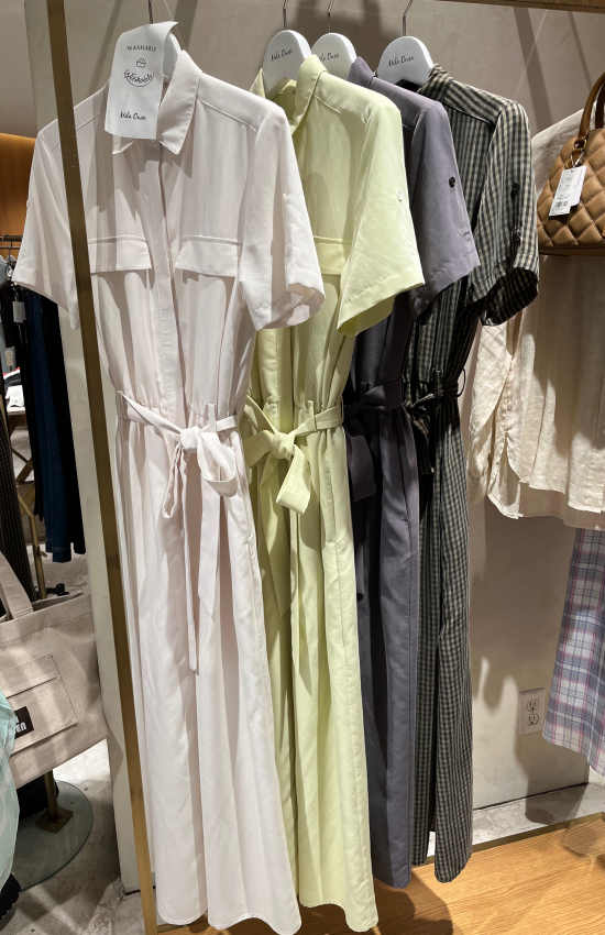 ☆大活躍のシャツナローワンピース☆