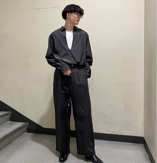 大人なブラックコーデ🍷