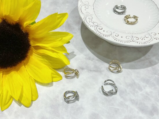 新作イヤーカフ🌻