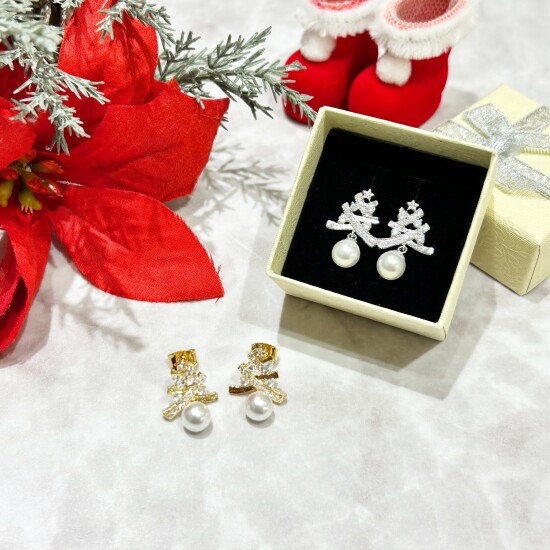 新作ピアス🎄✨