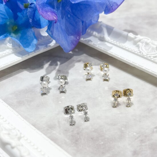 新作ピアス🌟