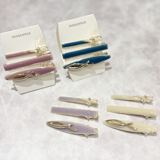 新作ヘアクリップ🤍