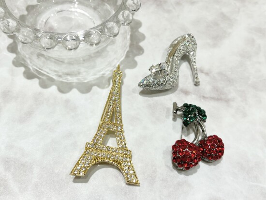 新作ブローチ✨