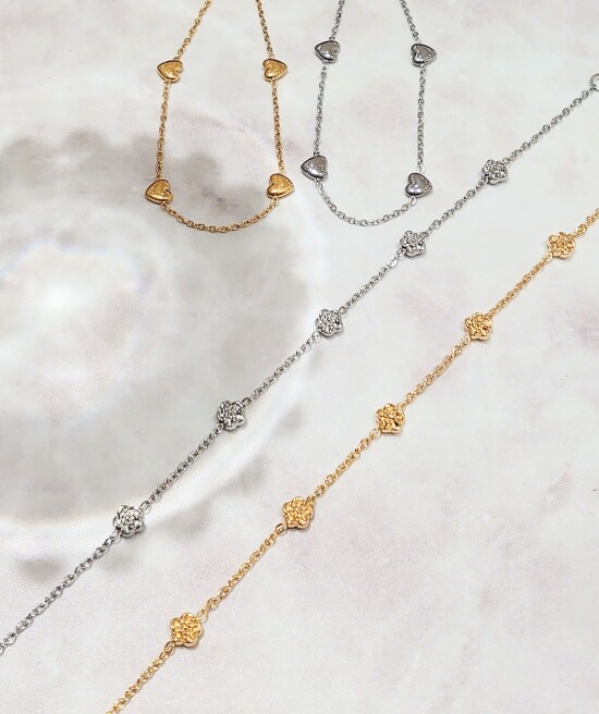 ステンレス ブレスレット✨