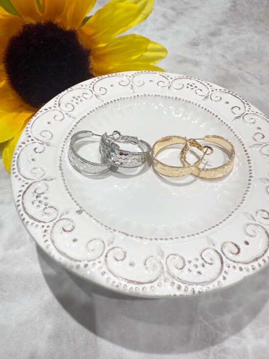 新作ピアス🌻
